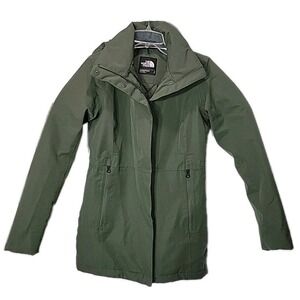 The North Face Women's Ancha Green Insulated Parka Jacket Full Zip Size S P